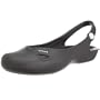 crocs Women's Olivia Slingback Flat,Black,11 M