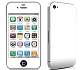 Solid State White Design Protective Skin Decal Sticker for Apple iPhone 4 1 ....
