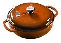 Lodge Enameled Cast-Iron 3-Quart Dutch Oven, Cafe