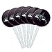 Graphics and More Killer Whale Orca with Waves Cupcake Picks Toppers Decoration Set of 6