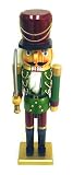20 Metallic Wooden Soldier With Sword Christmas Nutrcacker