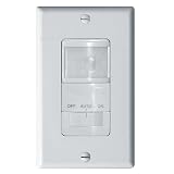 Heath Zenith SL-6107-WH Motion Activated Wall Switch