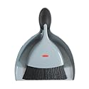 Oxo 1048842 Good Grips Nesting Dustpan and Brush Set, Silver