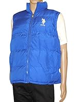 U.S. Polo Assn. Men's Basic Puffer Vest with Large Pony Logo
