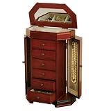 Mele Beaumont Walnut Jewelry Box 483-11