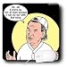 Rich Diesslins Funny General - Editorial Cartoons - Pete Rose Tell-All Book - Mouse Pads Image