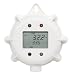 Hanna Instruments HI141GH Temperature Datalogger with Internal and External Sensor, LCD Display and Molded Hook, 86.5mm Diameter x 35mm Height, -40.0 to 125.0 Degree C Range, 1m Cable