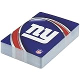 New York Giants Team Logo Vortex Design Playing Cards