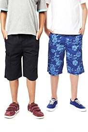 2 Pack Pure Cotton Floral Shorts
