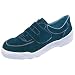 安全靴 サフラン(女性用) 23.5cm EL18BV: 仕様 / 女性用JIS T8103相当品(静電底)二重底、種別 / スニーカー、色 / ブルー、サイズ(cm) / 23.5、材質(ソール) / 発泡ポリウレタン二重底、先芯 / ACM樹脂製、甲革 / 牛革(ブルー・ベロア)、標準質量(g...