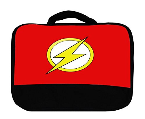 Comic Book Hero Canvas Lunch Bag by Compass Litho
