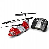 remote control rc radio control chinook Quad Transporter Elite RC Helicopter (camo/rescue red/or black-sent at random) - 1 unit per purchase
