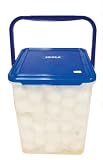 JOOLA MAGIC White Table Tennis Balls with Bucket, 144-Count