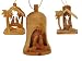 Bethlehem Olive Wood Christmas Ornament Set