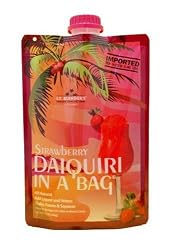 Lt. Blender's Strawberry Daiquiri in a Bag, 12-Ounce Pouches (Pack of 3)