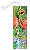 Bamboo Flamingos Bookmark