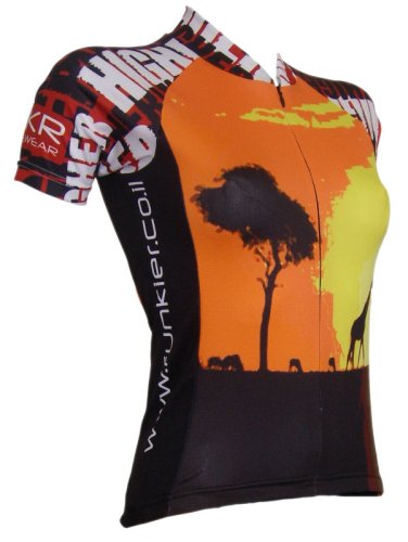 Women's New Cycling Bike Jersey Bicycle Fitness Short Sleeve Shirt