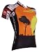 Women's New Cycling Bike Jersey Bicycle Fitness Short Sleeve Shirt