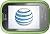 Pantech Pursuit Cellular Phone Green AT&T