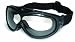 ALL STAR KIT GOGGLES MATTE BLACK FRAME CLEAR AND SMOKE LENSES Image