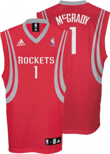 Tracy McGrady Youth Jersey: adidas Red Replica #1 Houston Rockets Jersey
