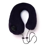 Review bucky T410FBL / Bucky Gusto PolyvinylChloride(PVC) Inflatable Travel U-Pillow - Carbon (Black)
