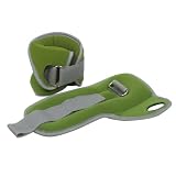 REJUVENATION Define & Develop Ankle/Wrist Weights (5 lb Pair, Green)