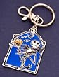 Jack Skull Pumpkin Nightmare Before Christmas Keychain