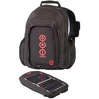 Voltaic Systems 1010 OffGrid Solar Backpack, Removable Front Charging Panel - 4W Solar Charger, 3000mAh Battery - For Handheld Electronics - Silver