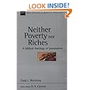 Neither Poverty nor Riches: A Biblical Theology of Possessions (New Studies in Biblical Theology)