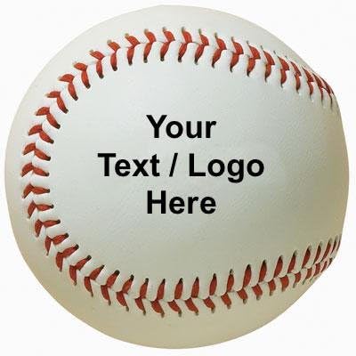 Custom Printed All-American Classic Adult/Youth Baseball for League Play, Practice, Competitions, Gifts, Keepsakes, Trophies, or Autographs (Single Ball)
