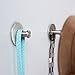 Angelbubbles Adhesive Hooks 6pcs/Pack 3M Sticker + Full 304 Stainless Steel Hanger & Base (304 Stainless Steel)