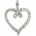 Dazzling Heart Diamond Pendant Necklace