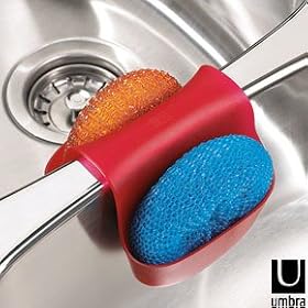Umbra Saddle Sink Caddy Red