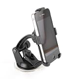 DURAGADGET Support Fixation Pare-Brise pour Apple iPhone 4 (4&egrave;me g&eacute;n&eacute;ration) 16go et iPhone 32go - Garantie 2 ans