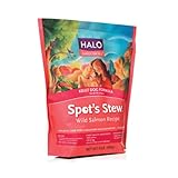 Halo Spot's Stew Natural Dry Dog Food, Adult Dog, Wild Salmon Recipe, 30-Pound Bag