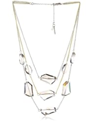 Kenneth Cole New York Taupe Illusion Necklace