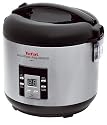 Tefal 4 in 1, RK701115 Slow Cooker, Steamer, Rice Cooker, Porridge Maker, Brushed Chrome