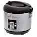 Tefal 4 in 1, RK701115 Slow Cooker, Steamer, Rice Cooker, Porridge Maker, Brushed Chrome