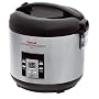 Tefal 4 in 1, RK701115 Slow Cooker, Steamer, Rice Cooker, Porridge Maker, Brushed Chrome