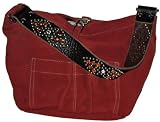 Tylie Malibu Suede Utility Bag (Paprika)