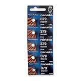 Pkg/5 Type 379 Renata Swiss Watch Batteries