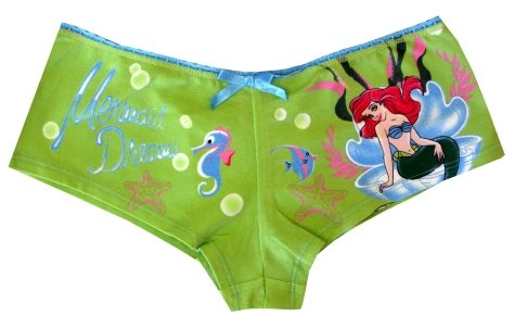 Little Mermaid - Mermaid Dreams Green Panty for women