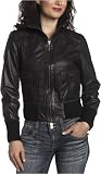Levi's Women's Faux Leather Lower Pkt Bomber