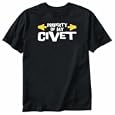 T-Shirt Black " Property Of My Civet " Animals