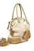 Dolce & Gabbana Tan Crochet and Leather Handbag