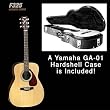 Yamaha F325 Full Size Folk Guitar with Yamaha Deluxe Hardshell Case