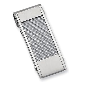 Chisel,stainless Steel Carbon Fiber Money Clip