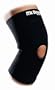 McDavid Del Knee Open/Pat (Black/Scarlet, Medium)