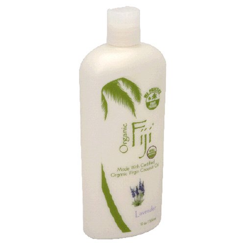 Organic Fiji Moisturizer, Lavender, 12-Ounces by Organic Fiji